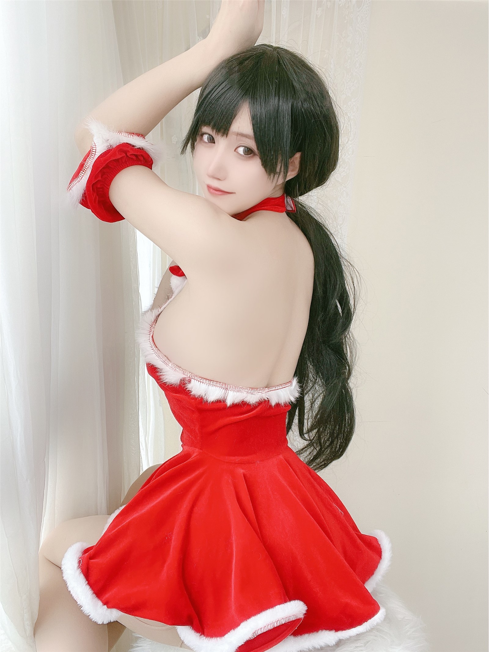 Chiyo Ogura w NO.018 Gift Dress Red(21)